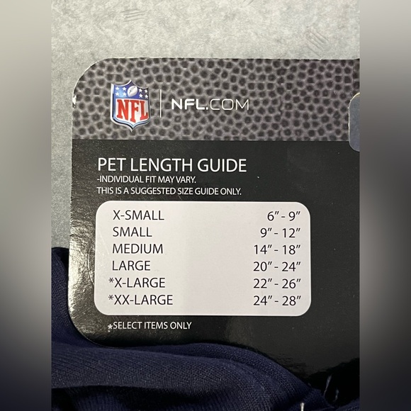 NFL Dallas Cowboys Navy Blue Star Logo Pet Hoodie—Medium - Picture 4 of 6